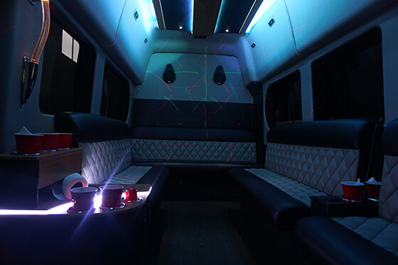 sprinter van interior