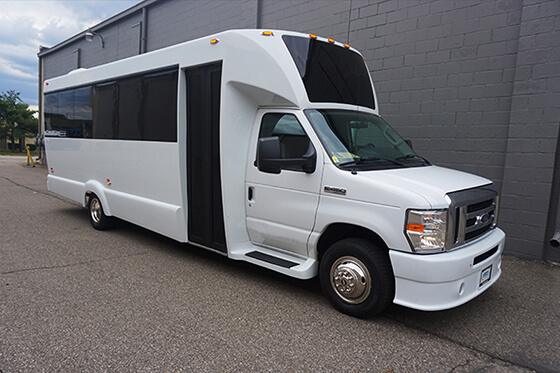 28 passenger limo bus